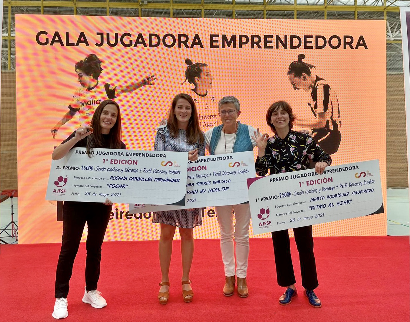 AJFSF - Éxito de la I Edición Jugadora emprendedora